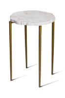 Fossil Top Accent Table (Sh07-123118)